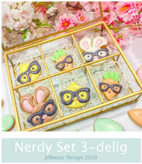 Paas Hoofdjes Nerdy Set (3-delig)