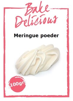 Meringue Poeder 100gr - Bake Delicious