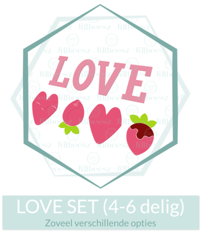 Jillbeesz LOVE Set Uitsteker